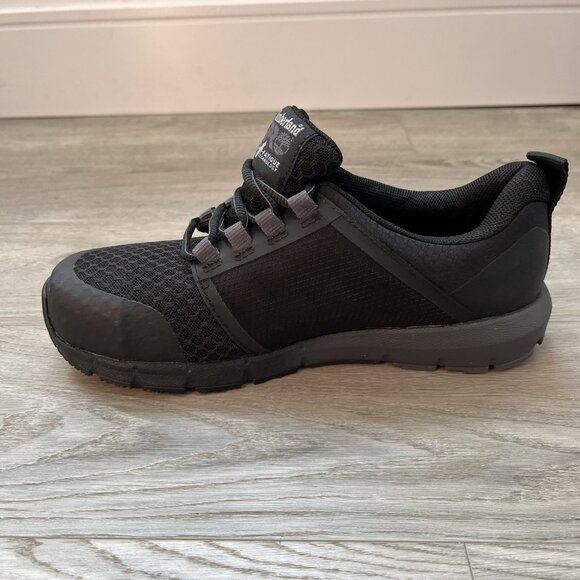 Timberland Pro Radius Composite Safety Toe Black Women's Size 8M TB 0A283H 001 - Picture 3 of 16
